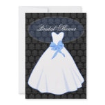 Elegant Damask Bridal Shower Invitation