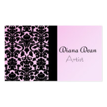 ELEGANT DAMASK BUSINESS CARD