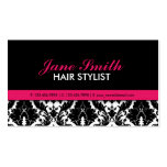Elegant Damask Floral Modern Professional Stylish Business Cards