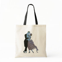 Elegant Dance, Newlyweds and their first Dance Tote Bag