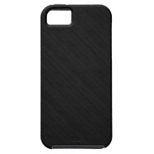 Elegant Dark Wood Texture iPhone 5 Case