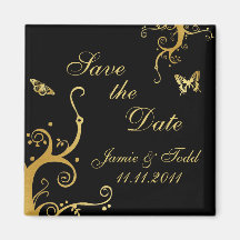 Elegant Dave the Date Fridge Magnet