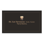 Elegant Dentist Office Appointment  Business Card