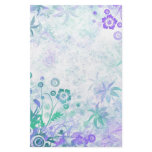 Elegant Distressed Pastels Customized Stationery