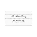 Elegant Dots Address Labels