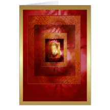 Elegant Easter symbols Cards