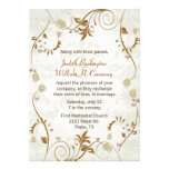 Elegant Fall Wedding Invitation