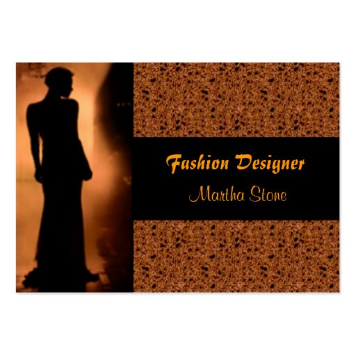 Elegant Fashion Designer Business Card