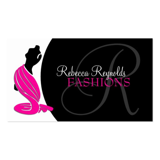 Elegant Fashion Designer Business Cards