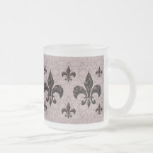 Elegant Fleur-De-Lis Mug