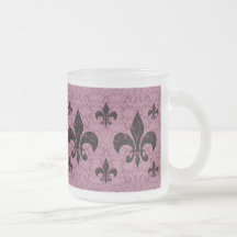 Elegant Fleur-De-Lis Mug