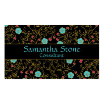 Elegant Floral Business Card business cards