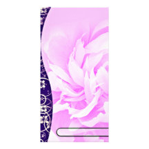 Elegant Floral design on navy blue and creative ar Photo Cards