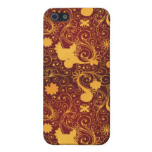 Elegant Floral Pattern iPhone 5 Case