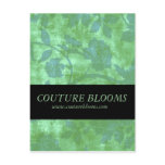 Elegant Florist Business Opening Announcement Card