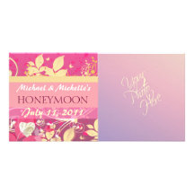 Elegant Foliage Photo Card