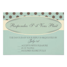 Elegant Fun Wedding RSVP Custom Announcement