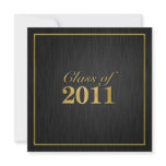 Elegant "Gold" Class of 2011 Graduation Invitation