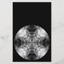 Elegant Gothic Pattern. Black and White. Flyer Design
