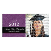 Elegant Graduation Photo Announcement Cards Personalized Photo Card