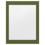 Elegant green pattern with rhombuses on rough blac customized letterhead