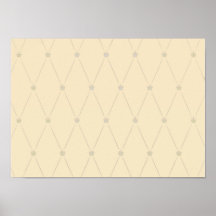 Elegant grey stripes on Khaki texture special gift Poster