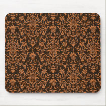 Elegant Halloween Damask 6 mousepads