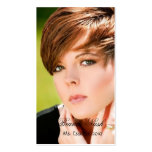 Elegant Headshot Business Card