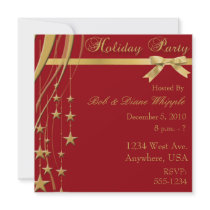 Elegant Holiday Party Invitation