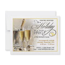 Elegant Holiday Party Invitations