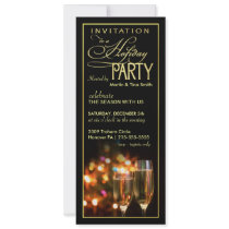 Elegant Holiday Party Invitations - Open House