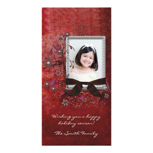 Elegant Holiday Photo Card