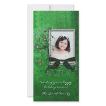 Elegant Holiday Photo Card