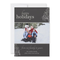 Elegant Holiday with Whimsical Christmas Tree Invitations