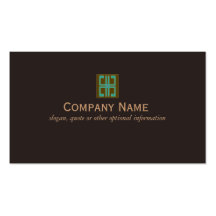 Elegant Interior Designer Business Card