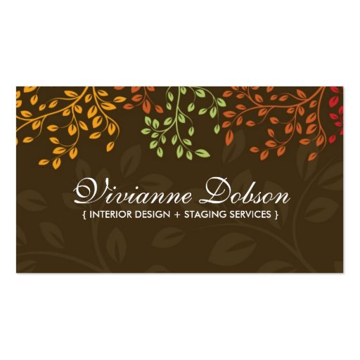 Elegant Interior Designer Business Cards