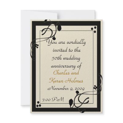 Elegant  Invitation by DizzyDebbie