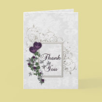 Elegant Ivy Wedding Suite Thank You cards