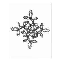 Elegant Knot Post Card