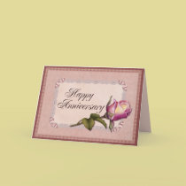 Elegant Lace Anniversary cards