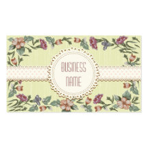 Elegant Lace & Flowers Boutique Business card