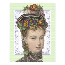 Elegant Ladies' Gardening Circle Vintage Custom Announcements