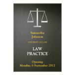 Elegant Law Practice Opening Announcement