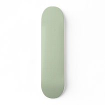 elegant light brown damask circles on blue backgro skate deck