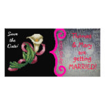 Elegant Lily Save the Date! Photo Card Template