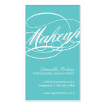ELEGANT MAKEUP ARTIST BUSINESS CARD business cards
