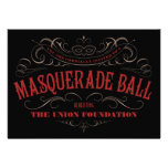 Elegant Masquerade Ball Invitations