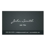 Elegant Minimal Dark Green Stripes Business Card