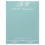 Elegant Monogrammed