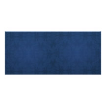 Elegant navy blue damask custom rack cards
